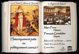 Historiquement juste ou politiquement correct ?