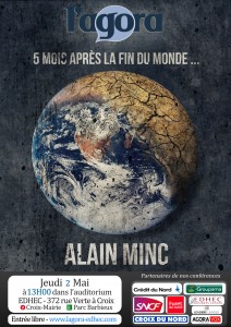 L'Agora reçoit Alain Minc